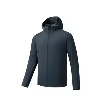 Anta Одежда с защитой от УФ-излучения Ice Skin UPF50 Быстросохнущая Защита от солнца Мужская одежда Темно-серый 152527704-3 2XL