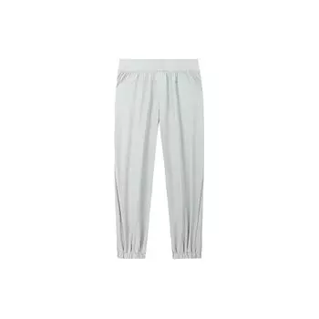 Anta Однотонные свободные повседневные брюки на шнуровке женские брюки Star-Diamond-Gray 162427304-3 S
