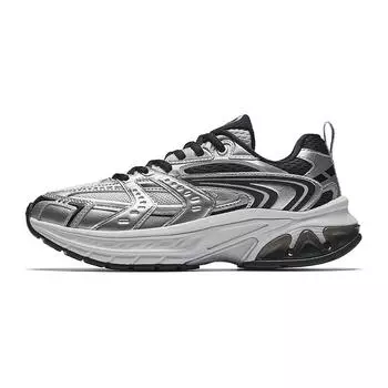 Anta OG2000 Comfortable Versatile Non-Slip Wear-Resistant Low-Top Casual Running Shoes Women sneaker Silver Gray Black 922445501-1 40