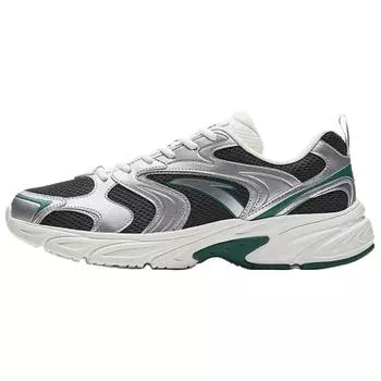 Anta OG800 Retro Fashion Non-Slip Wear-Resistant Breathable Low-Top Casual Running Shoes Men sneaker Gray Silver 912538821-3 39