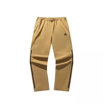 Anta Outdoor High Elastic Windproof Rain Pants Men pants 952536505-3 S