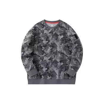 Anta Толстовка Outdoor Series All Over Print Crew Neck Loose Sweatshirt Men Sweatshirt Pencil-Gray 152416706-4 XL