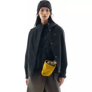 Anta Outdoor Series Casual Comfortable Three-In-One Waterproof Windproof Breathable Warm Rain Jacket Women Jackets Basic-Black 962446603-4 S