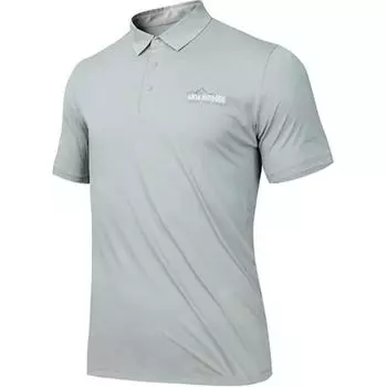 Anta Outdoor Series Comfortable Breathable Versatile Short Sleeve Polo Shirt Men tops Pearl-Gray 152436114-2 L