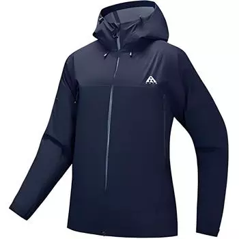 Anta Outdoor Series Comfortable Versatile Waterproof Windproof Jacket Women Jacket Deep-Night-Blue 962516601-7 XS