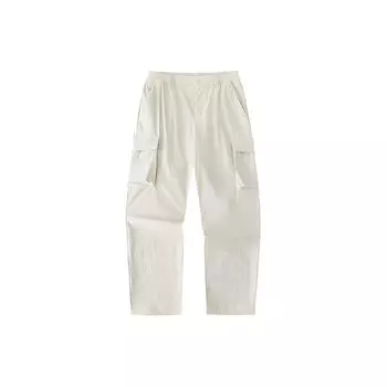 Anta Outdoor Series дышащие удобные свободные тканые спортивные длинные брюки женские низы дымчато-серые 162426502-1 M