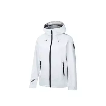 Anta Outdoor Series с капюшоном и длинными рукавами, однотонная дышащая куртка женская куртка Paper-White 162446601-6 XL