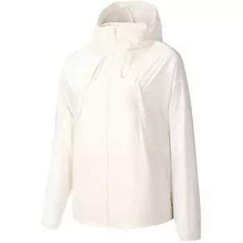 Anta Outdoor Series Спортивный Повседневный Простой Однотонный Худи на Молнии Свободный Удобный Модный Универсальный Защита от Солнца Защита от УФ-лучей Куртка 162526603-1 S