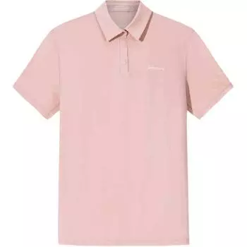 Anta Outdoor Series Sports Casual Simple Solid Color Pullover Short Sleeve Polo Shirt Women tops Moran-Pink 162526107-3 M