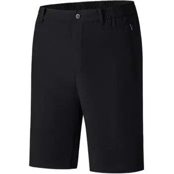 Anta Outdoor Series Sports Minimalist Solid Color Straight Leg Breathable Casual Shorts Men shorts Basic-Black 152520513-4 L