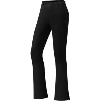 Anta Plain Mid-Rise Breathable Versatile Flared Casual Pants Women bottoms Black 162537303-2 M