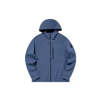 Anta Plain свободный крой куртка с капюшоном мужские куртки River-Blue 152137705-4 S