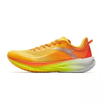 Anta Plastic Pioneer Training Running Shoes Men Sneaker Orange White Yellow 912445599-8 44