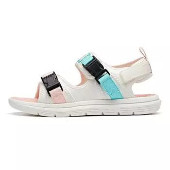 Anta Пляжные сандалии на плоской подошве с одним ремешком Детские сандалии Розовые Белые A33026605-5 34