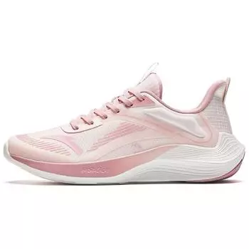 Anta Poison Spike 1 Comfortable Casual Shock Absorbing Breathable Low Top Running Shoes Women Running Shoes Pink White 122215580R-9 38