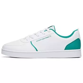 Anta Повседневная мода прочные легкие дышащие низкие кроссовки для скейтбординга мужские кроссовки Seaweed-зеленый 912148056-1 40