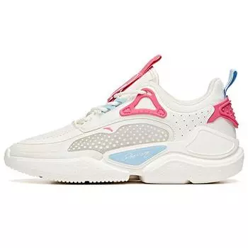 Anta Повседневные кроссовки с низким верхом женские кроссовки белые красные 122038859-1 40