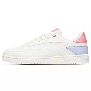 Anta Повседневные модные низкие кроссовки женские кроссовки белые фиолетовые 922038031R-4 36