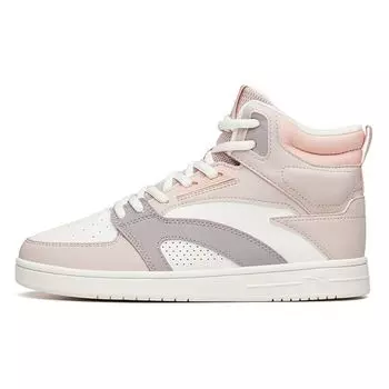 Anta Прочные нескользящие амортизирующие высокие кроссовки женские кроссовки розовые 122138071-3 36