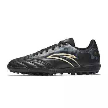 Anta Professional Training TF (Rubber Studs) Wear-Resistant Non-Slip Soccer Shoes Men Soccer Shoes Black Gray 412511121-2 39