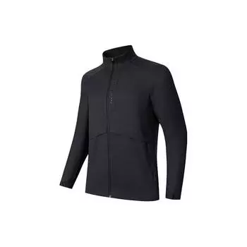 Anta Простая куртка с воротником-молнией, мужские куртки, черная 152417603-3 3XL