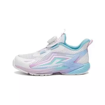 Anta PU Balance Bike Anti-Kick Shock Absorption Low-Top Childrens Running Shoes Kids running shoes White Purple 322329961-1 28