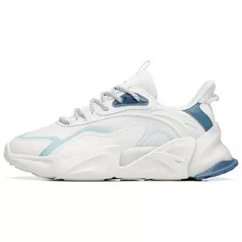 Anta Pulse 3.0 модные универсальные амортизирующие нескользящие прочные низкие спортивные повседневные туфли женские кроссовки белые синие серые 922248875-2 37.5