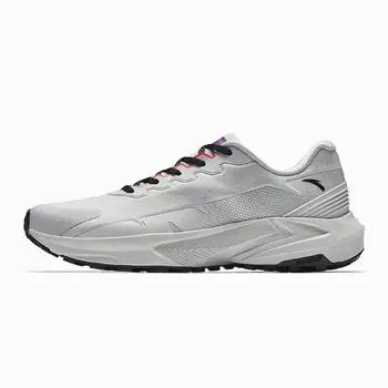 Anta Qilian Shock Absorbing Durable Low Top Trail Running Shoes Men Sneakers Gray White 112345584-1 40