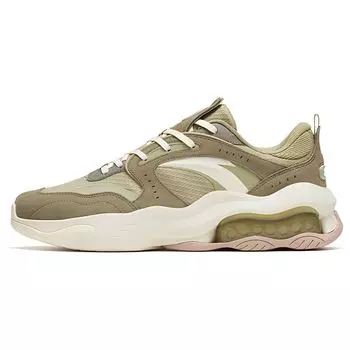 Anta Qiyuan 982 износостойкие нескользящие легкие низкие спортивные повседневные туфли мужские кроссовки оливково-зеленые 112318881-4 43