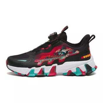 Anta Rabbit Leap Thousand Mountains Non-Slip Wear-Resistant Sports Casual Shoes Kids Sneakers Black Red Green 312318818-10 39