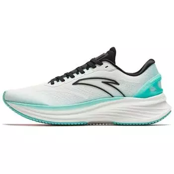 Anta Round Toe Lace-Up Trendy Versatile Shock Absorbing Wear-Resistant Low-Top Running Shoes Men sneaker White Blue Black 112415582-1 41