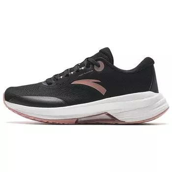 Anta Run 4 удобные амортизирующие низкие кроссовки для бега женские кроссовки черные белые 122335585-6 35.5