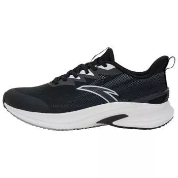 Anta Running 4th Generation Comfortable Shock Absorbing Durable Low Top Training City Commuting Running Shoes Women sneaker Black 122535585R-1 36