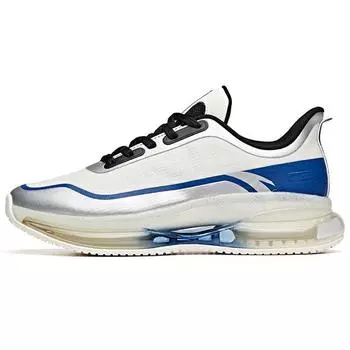 Anta Кроссовки Running Series Bubble Full-Length Air Cushion Low-Top для бега мужские кроссовки белые синие серебристые 912045500-2 44.5