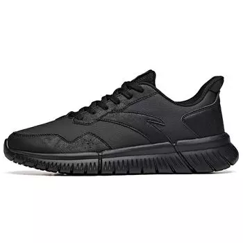 Anta Running Series Casual Simple Mesh Non-Slip Breathable Low-Top Running Shoes Men sneaker Black 912045566-2 41