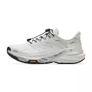 Anta Running Series Comfortable Shock Absorbing Durable Low Top Casual Running Shoes Women Sneakers Silver 922535587-1 35.5