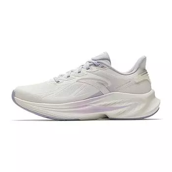 Anta Running Series Comfortable Shock Absorbing Durable Low Top Casual Running Shoes Women sneaker Gray Purple 922535511-4 35.5