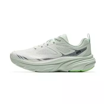 Anta Running Series Comfortable Shock Absorbing Durable Low Top Casual Running Shoes Women sneaker Green 922535520-2 35.5