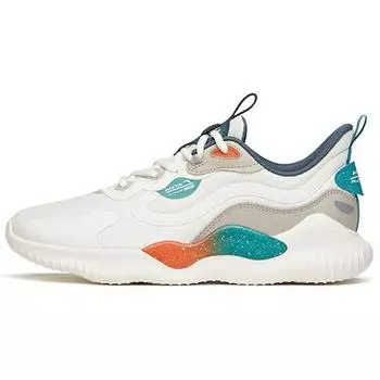 Anta Running Series Lightweight Durable Non-Slip Low-Top Running Shoes Men Sneakers White Blue Gray 912145556-2 39