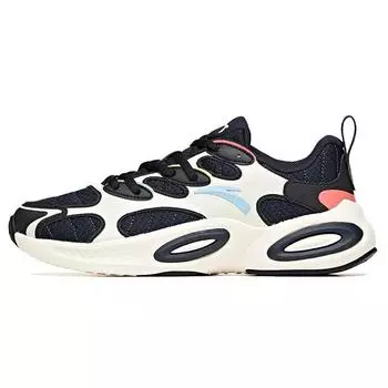 Anta Running Series Low-Top Running Shoes Women Sneakers Blue Black White 122025591-1 36