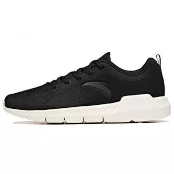Anta Running Series Low-Top Running Shoes Men Sneakers Black White 112035579-3 44.5