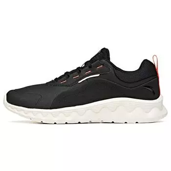 Anta Кроссовки Running Series Low Top для бега, мужские кроссовки, черные, белые 112045571-5 39
