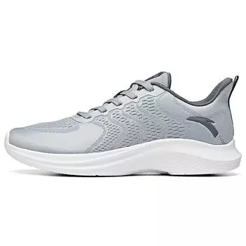 Anta Кроссовки Running Series Non-Slip Durable Low-Top для бега Fog Gray Men Sneakers 112025570-2 41