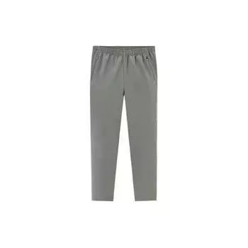 Anta Running Series однотонные прямые спортивные брюки со средней талией для фитнеса, женские брюки Sparrow-Tea-Brown 962415501-2 M