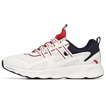 Anta Кроссовки Running Series Shock Resistant Low Top Sports для бега у мужчин, белые, красные, черные 912025567-4 44.5