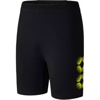Anta Running Series Spliced Mid-Rise Breathable Versatile Five-Point Sports Shorts Men shorts Basic-Black 152525306-1 XL