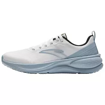 Anta Running Series Versatile Comfortable Shock Absorbing Non-Slip Breathable Low-Top Training Sprinting Shoes Men sneaker White Blue 912535508-4 39