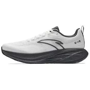 Anta Running Shoes Comfortable Versatile Durable Breathable Low Top Casual Men Sneakers White Gray 112525558-7 39
