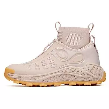 Anta Salehe Bembury X Nest Shoes Outdoor Casual Shanghai Limited High-Top Running Shoes Women sneakers Magic-City-Pink 122118823-2 36.5