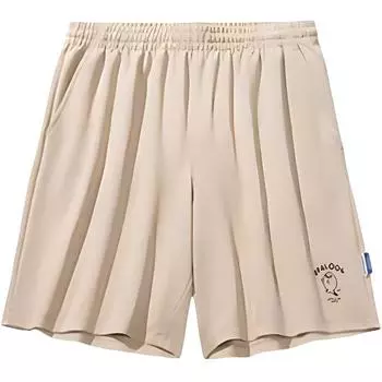 Anta Sealion Look Lifestyle Series Casual Simple Letter Lace Loose Sports Shorts Women shorts Cheese-Khaki 962528301-5 XS